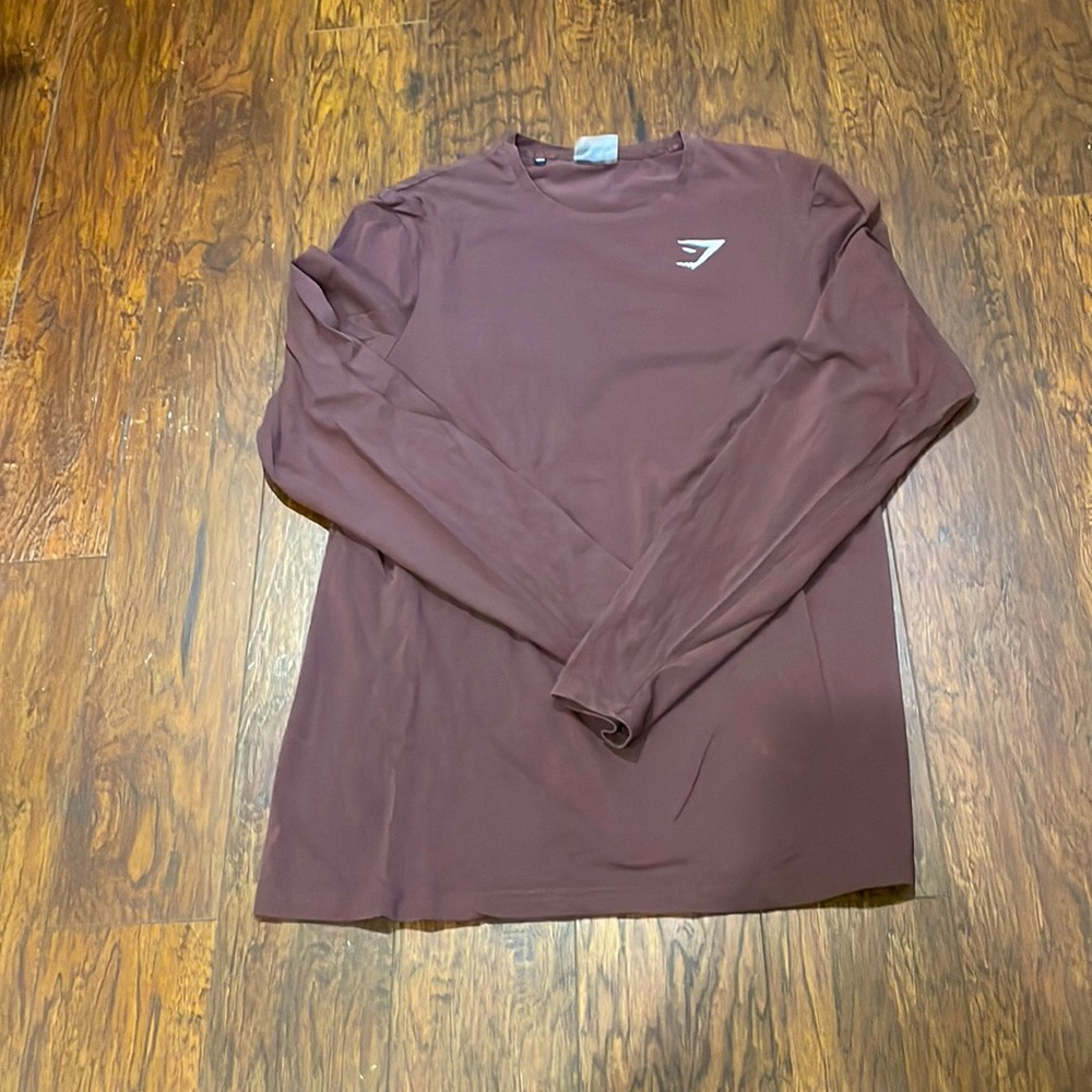 Gymshark long sleeve crew neck t shirt. Size L